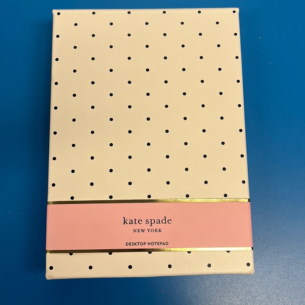 Kate Spade desktop notepad